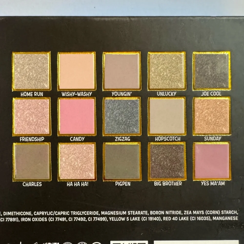 RUDE Peanuts 15 Multi-Color Eyeshadow Palette